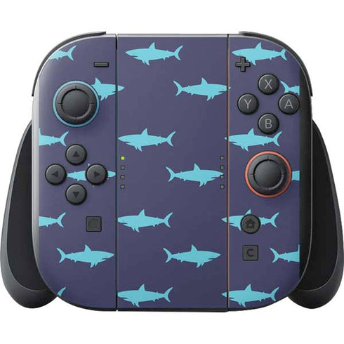 Shark Print Nintendo Switch 2 (2025) with Joy-Con Skin